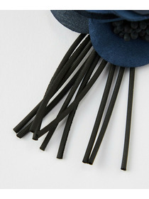 【L'EQUIPE】ラインフラワーコサージュ S 詳細画像 ブルー系その他 7