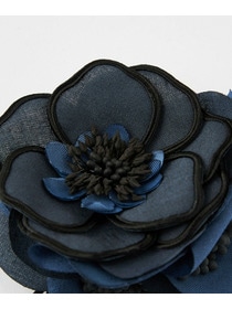 【L'EQUIPE】ラインフラワーコサージュ S 詳細画像 ブルー系その他 8