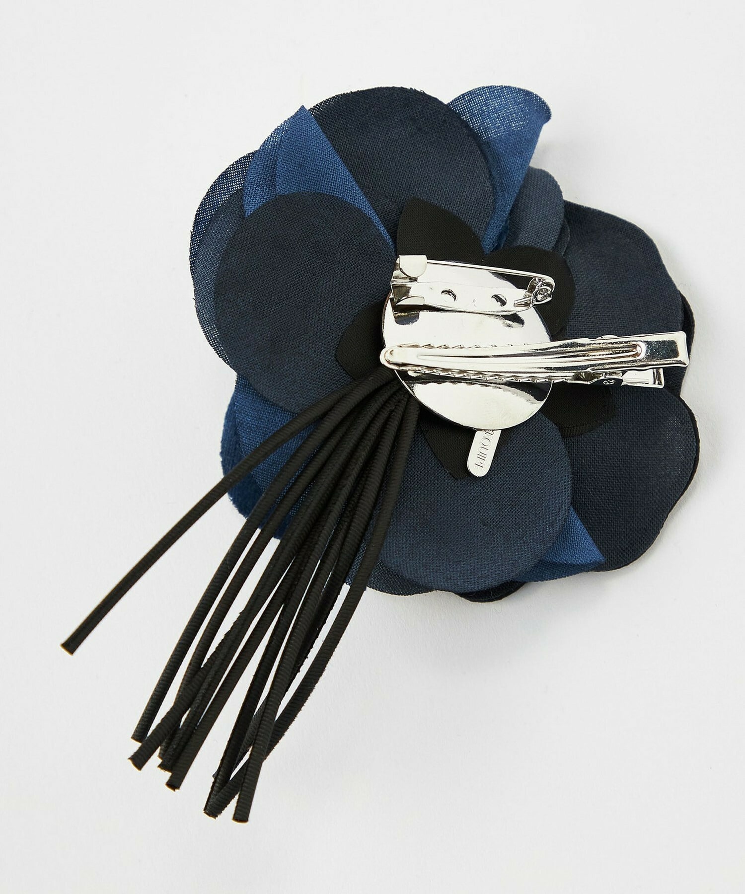 【L'EQUIPE】ラインフラワーコサージュ S 詳細画像 ブルー系その他 6