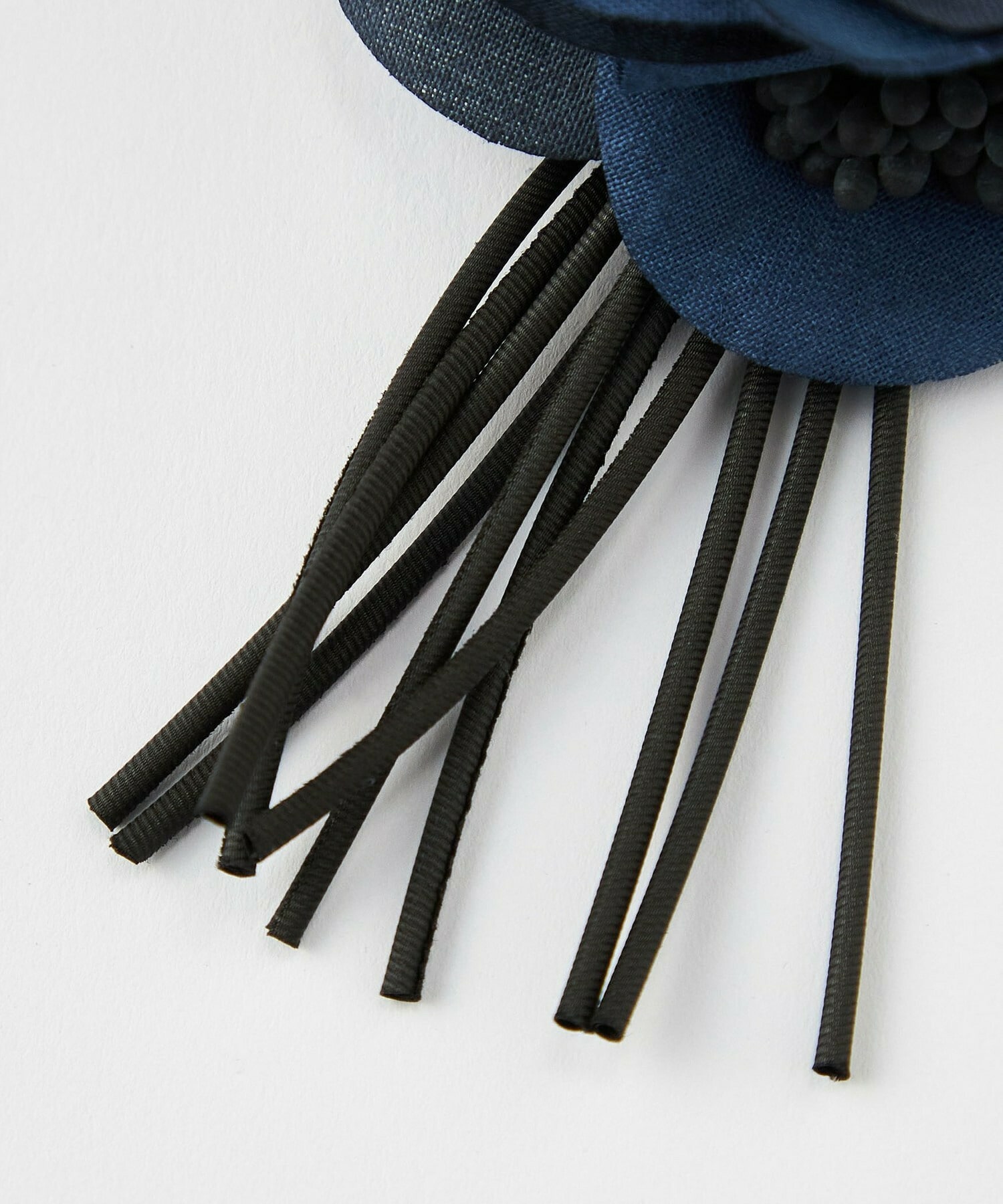 【L'EQUIPE】ラインフラワーコサージュ S 詳細画像 ブルー系その他 7