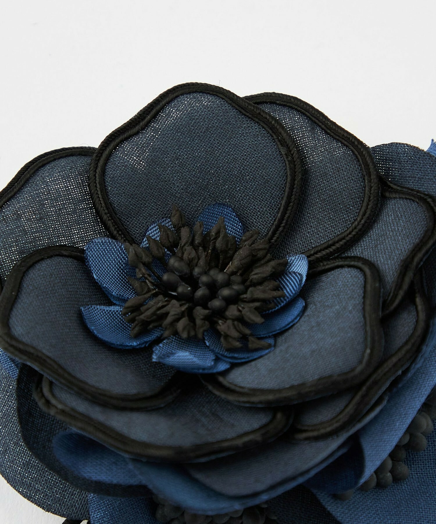 【L'EQUIPE】ラインフラワーコサージュ S 詳細画像 ブルー系その他 8