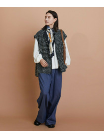 【L'EQUIPE】［eclat 2025年11月号掲載商品］ラウンドショルダーバッグ 詳細画像 ブラック 2