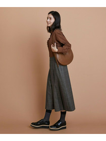 【L'EQUIPE】［eclat 2025年11月号掲載商品］ラウンドショルダーバッグ 詳細画像 ブラック 4