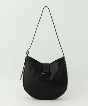 【L'EQUIPE】［eclat 2025年11月号掲載商品］ラウンドショルダーバッグ 詳細画像 ブラック 1