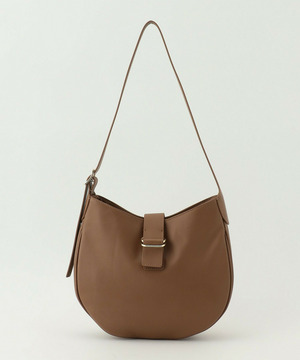 【L'EQUIPE】［eclat 2025年11月号掲載商品］ラウンドショルダーバッグ 詳細画像 キャメル 1