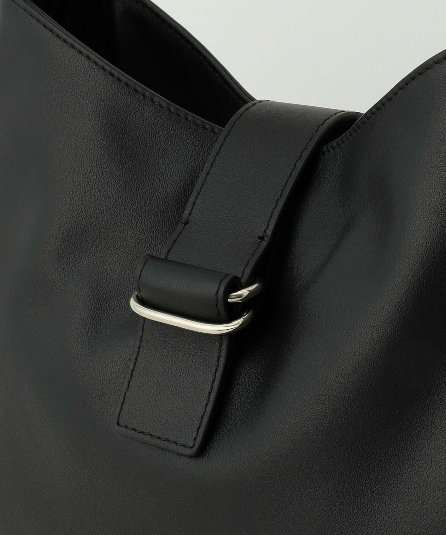 【L'EQUIPE】［eclat 2025年11月号掲載商品］ラウンドショルダーバッグ 詳細画像 ブラック 14