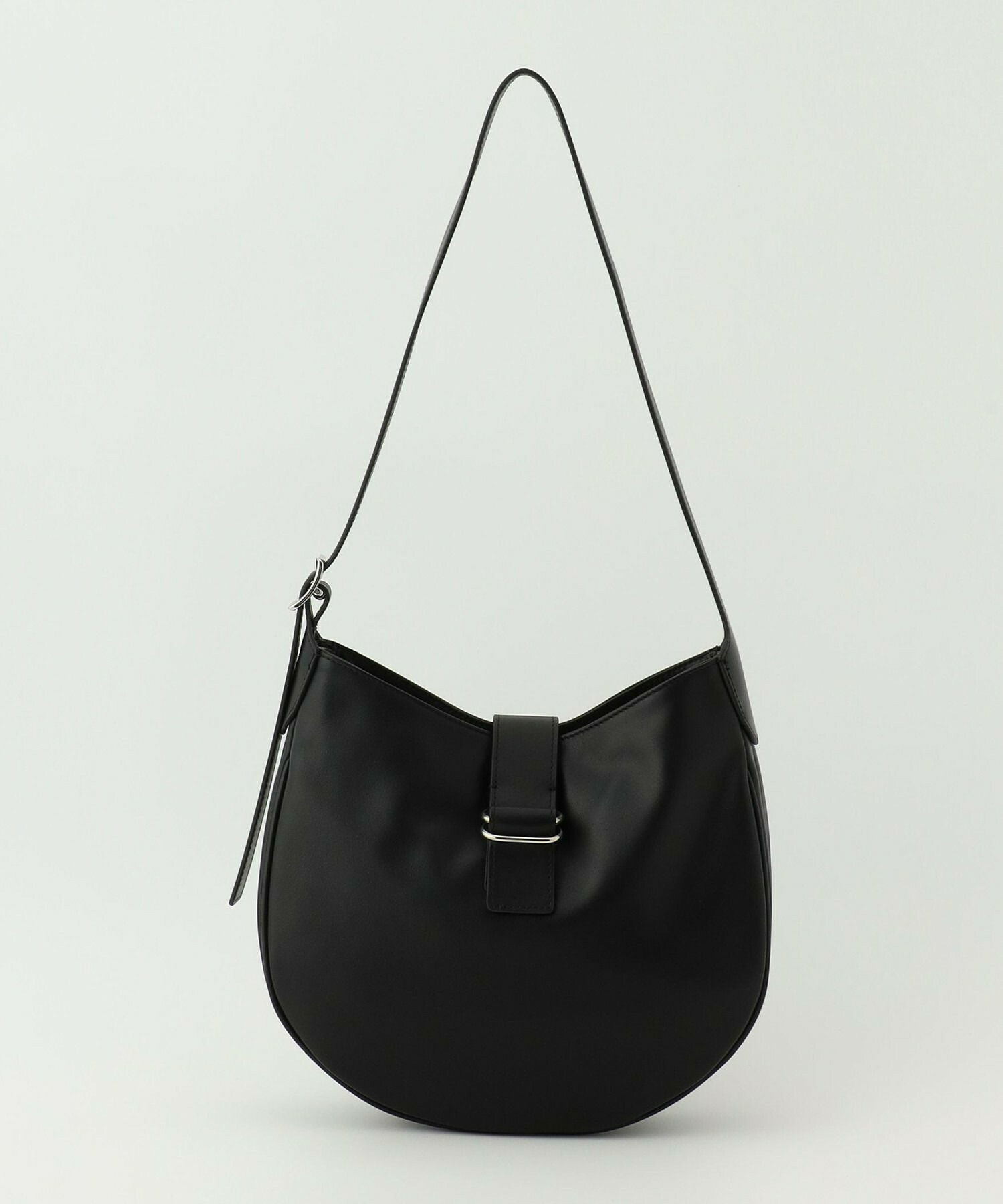 【L'EQUIPE】［eclat 2025年11月号掲載商品］ラウンドショルダーバッグ 詳細画像 ブラック 1