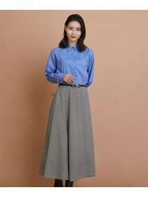 【L'EQUIPE】［eclat 2025年11月号掲載商品］メタルアクセントベルト 詳細画像 ブラック 1