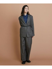 【L'EQUIPE】［eclat 2025年11月号掲載商品］メタルアクセントベルト 詳細画像 ブラック 10