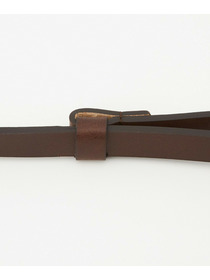 【L'EQUIPE】［eclat 2025年11月号掲載商品］メタルアクセントベルト 詳細画像 ブラック 18