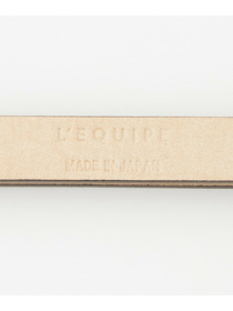 【L'EQUIPE】［eclat 2025年11月号掲載商品］メタルアクセントベルト 詳細画像 ブラック 19