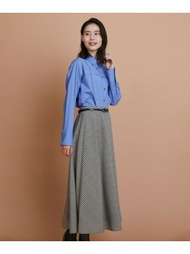 【L'EQUIPE】［eclat 2025年11月号掲載商品］メタルアクセントベルト 詳細画像 ブラック 2