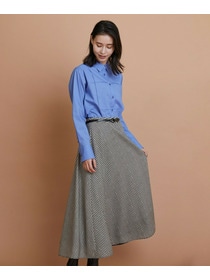 【L'EQUIPE】［eclat 2025年11月号掲載商品］メタルアクセントベルト 詳細画像 ブラック 3