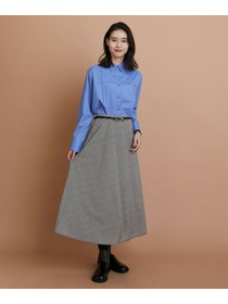 【L'EQUIPE】［eclat 2025年11月号掲載商品］メタルアクセントベルト 詳細画像 ブラック 5