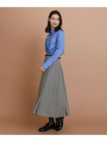 【L'EQUIPE】［eclat 2025年11月号掲載商品］メタルアクセントベルト 詳細画像 ブラック 7