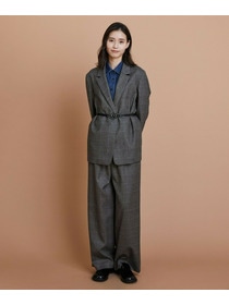 【L'EQUIPE】［eclat 2025年11月号掲載商品］メタルアクセントベルト 詳細画像 ブラック 8