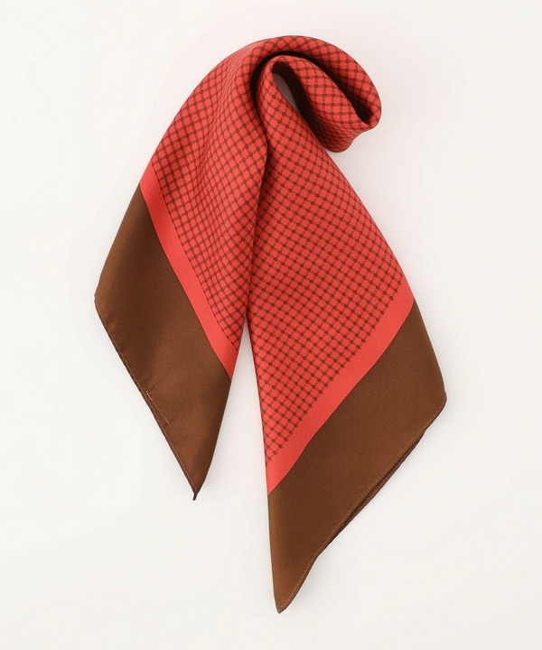 【L'EQUIPE】［eclat 2025年11月号掲載商品］オリジナルスカーフ　