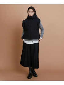 【L'EQUIPE】パディングフードベスト 詳細画像 ブラック 1