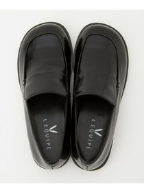 【L'EQUIPE】コバ出しローファー 詳細画像 ブラック系その他 26