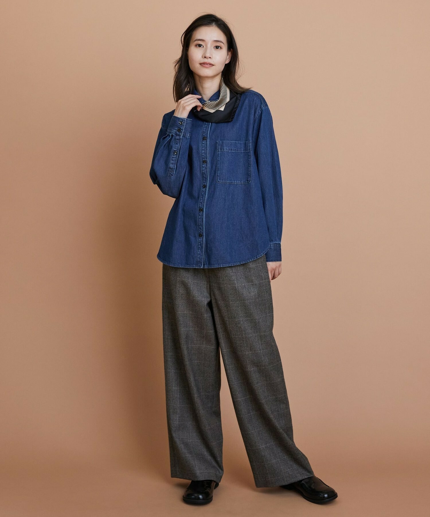 【L'EQUIPE】コバ出しローファー 詳細画像 ブラック系その他 12