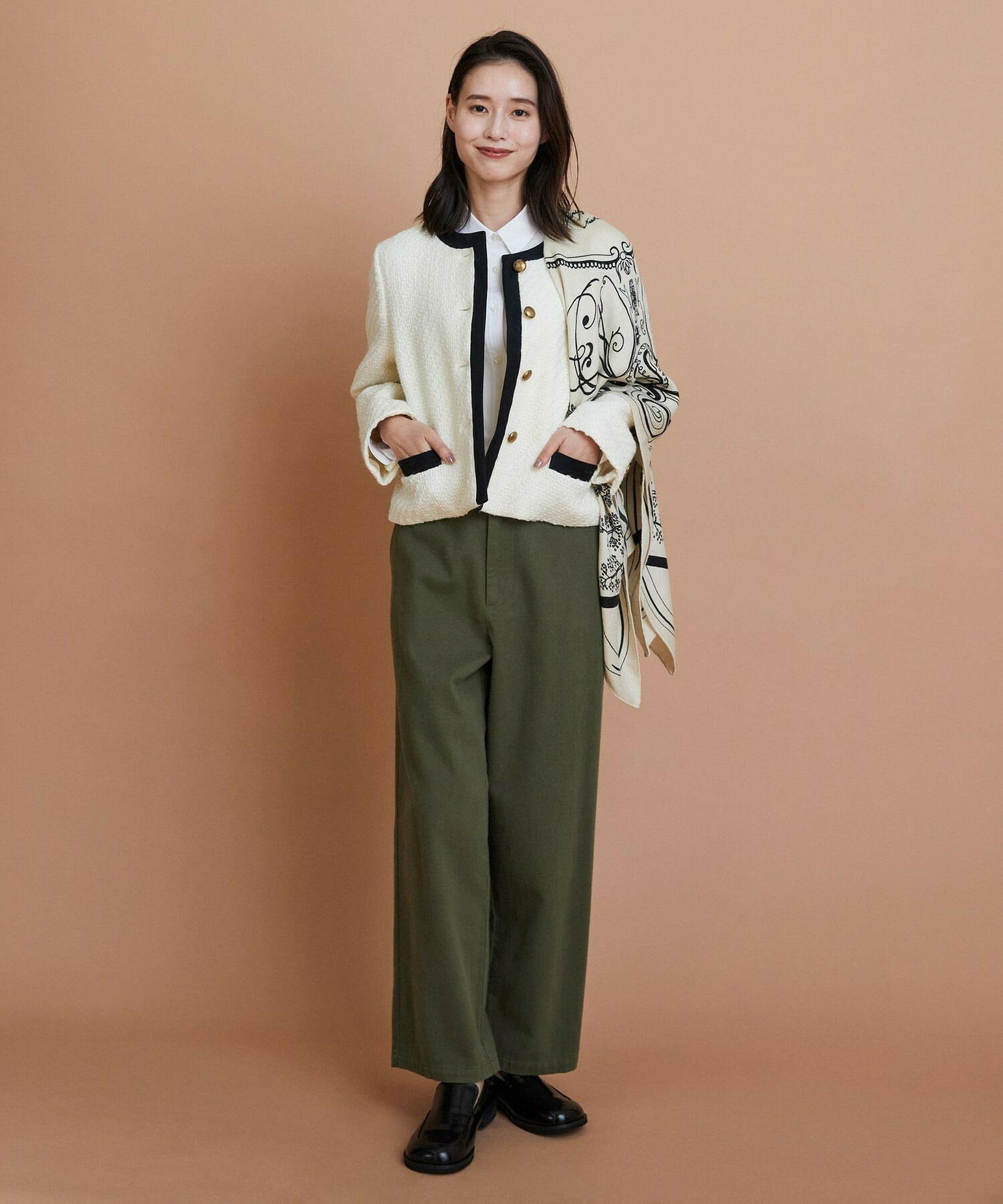 【L'EQUIPE】コバ出しローファー 詳細画像 ブラック系その他 14