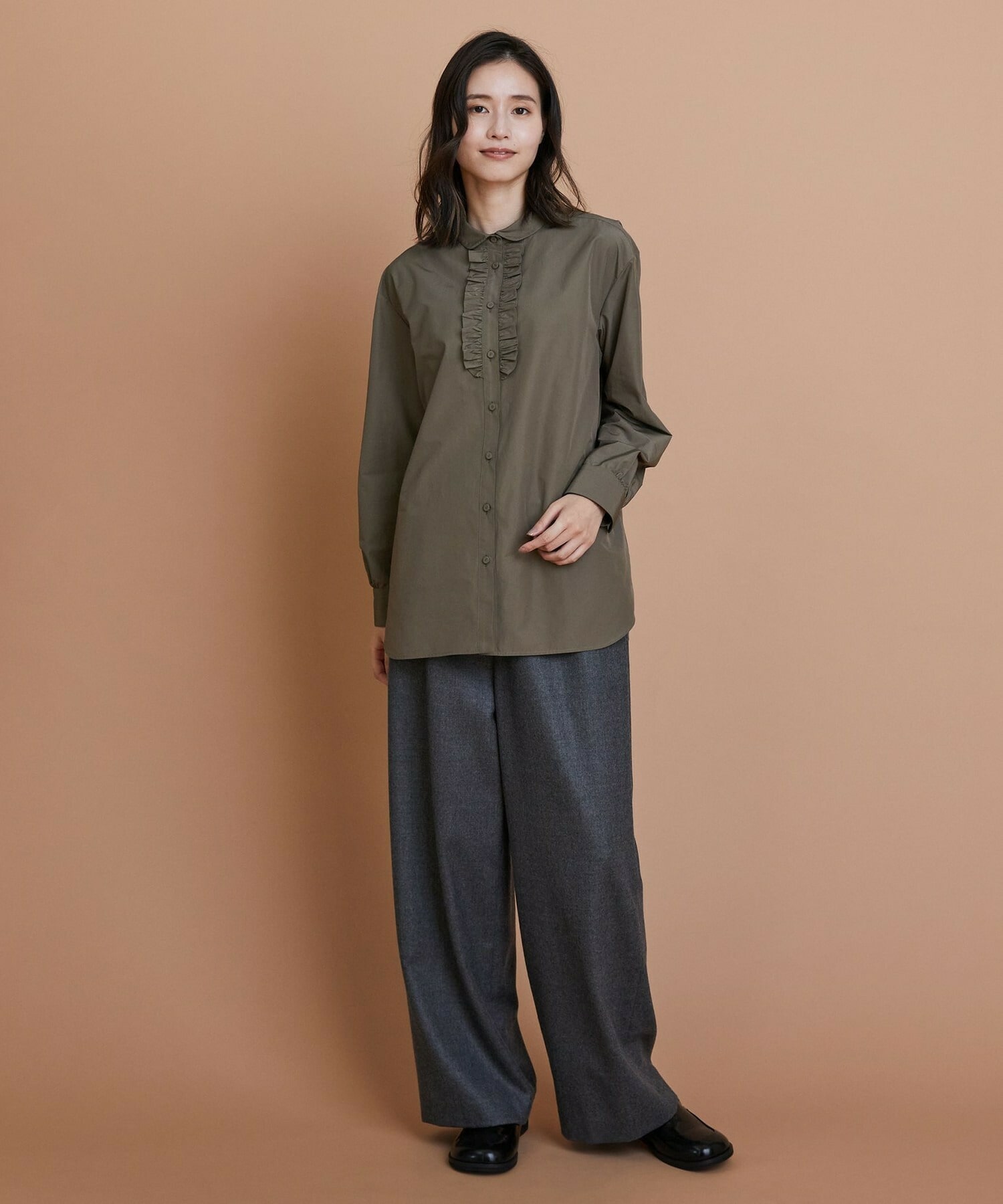 【L'EQUIPE】コバ出しローファー 詳細画像 ブラック系その他 19