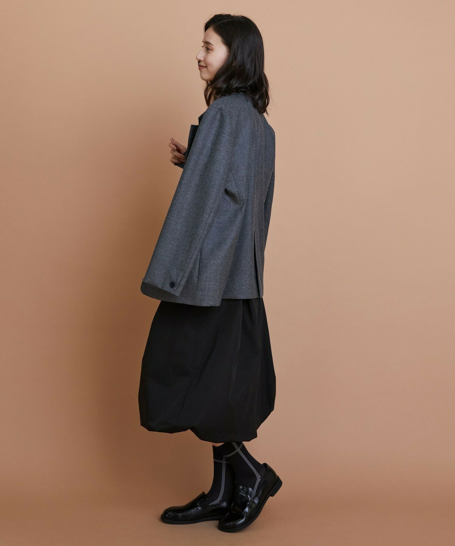 【L'EQUIPE】コバ出しローファー 詳細画像 ブラック系その他 21