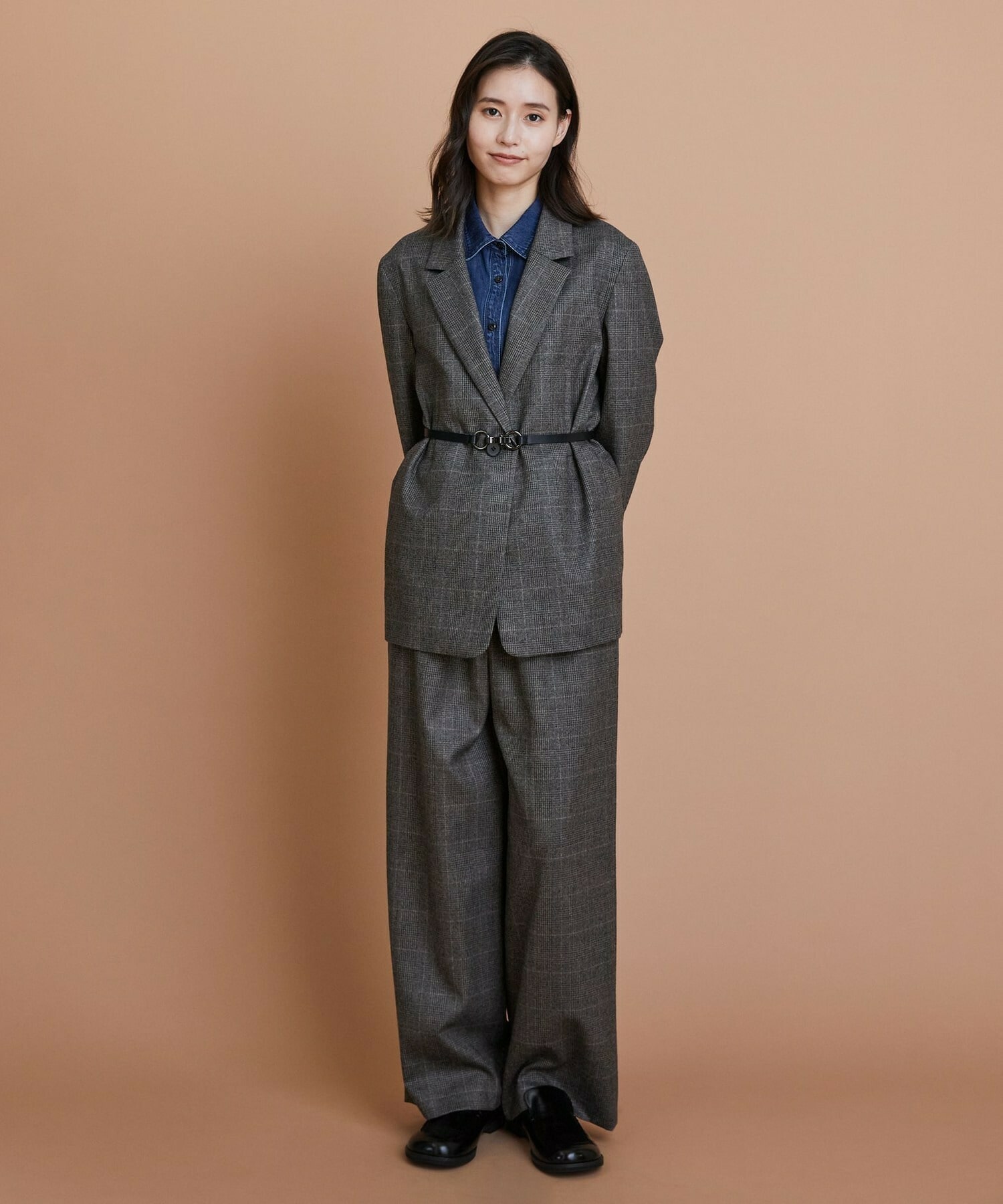 【L'EQUIPE】コバ出しローファー 詳細画像 ブラック系その他 22