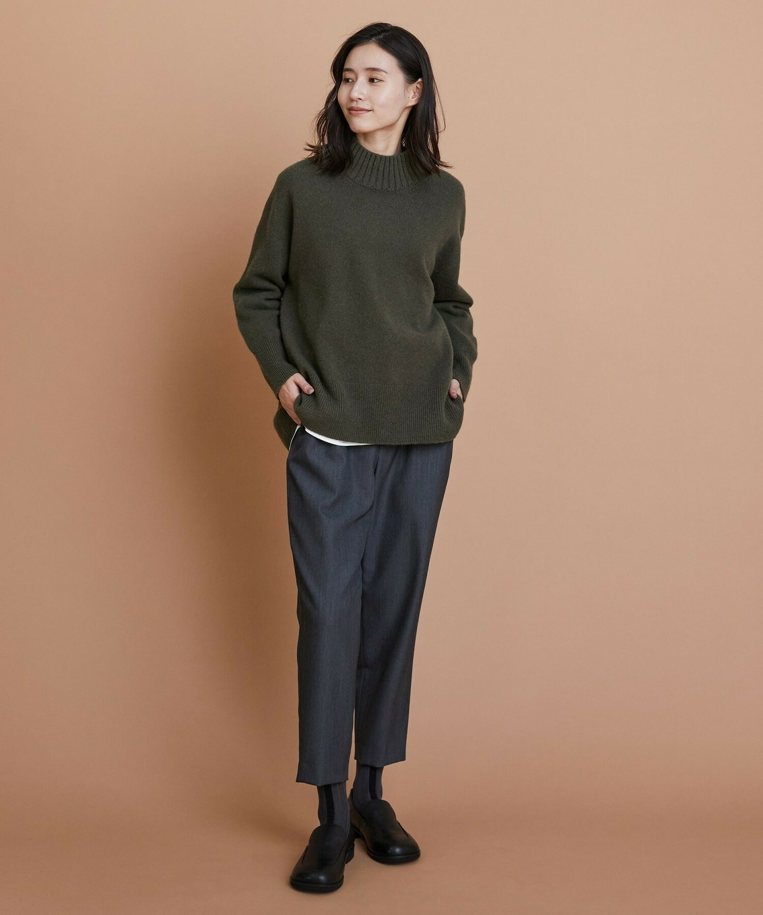 【L'EQUIPE】コバ出しローファー 詳細画像 ブラック系その他 4