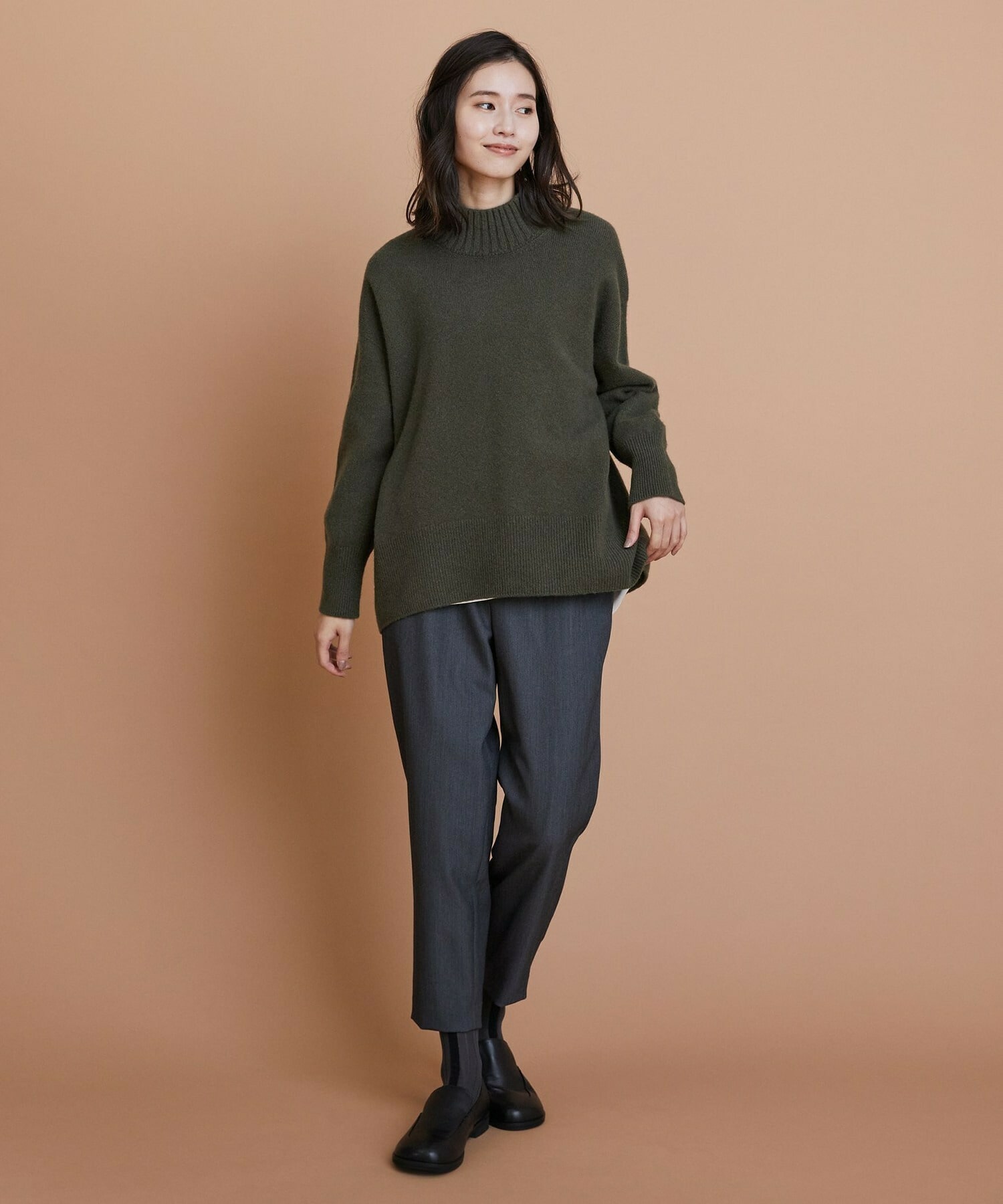 【L'EQUIPE】コバ出しローファー 詳細画像 ブラック系その他 5