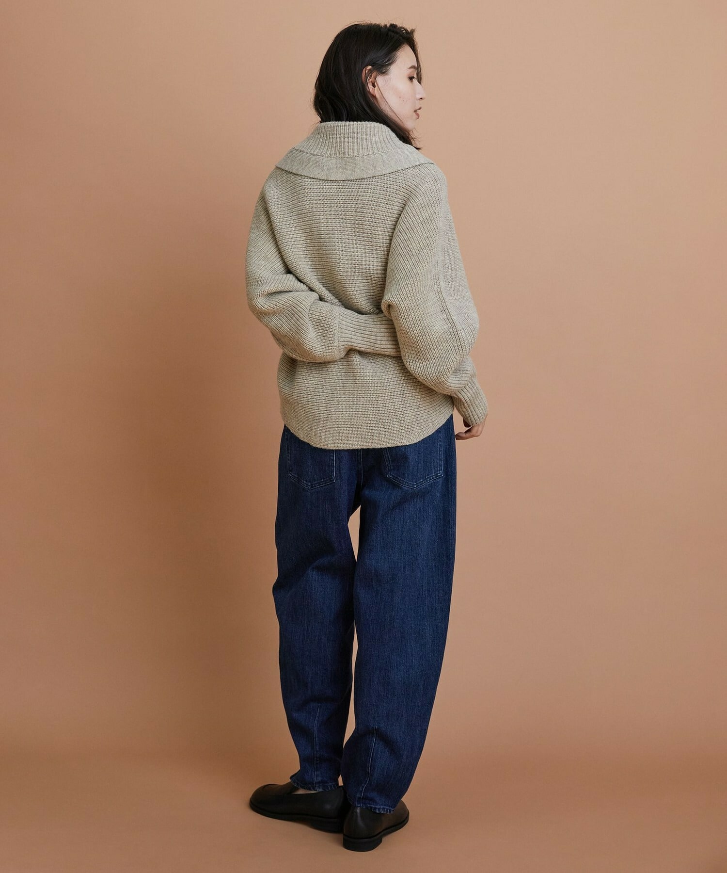 【L'EQUIPE】コバ出しローファー 詳細画像 ブラック系その他 7