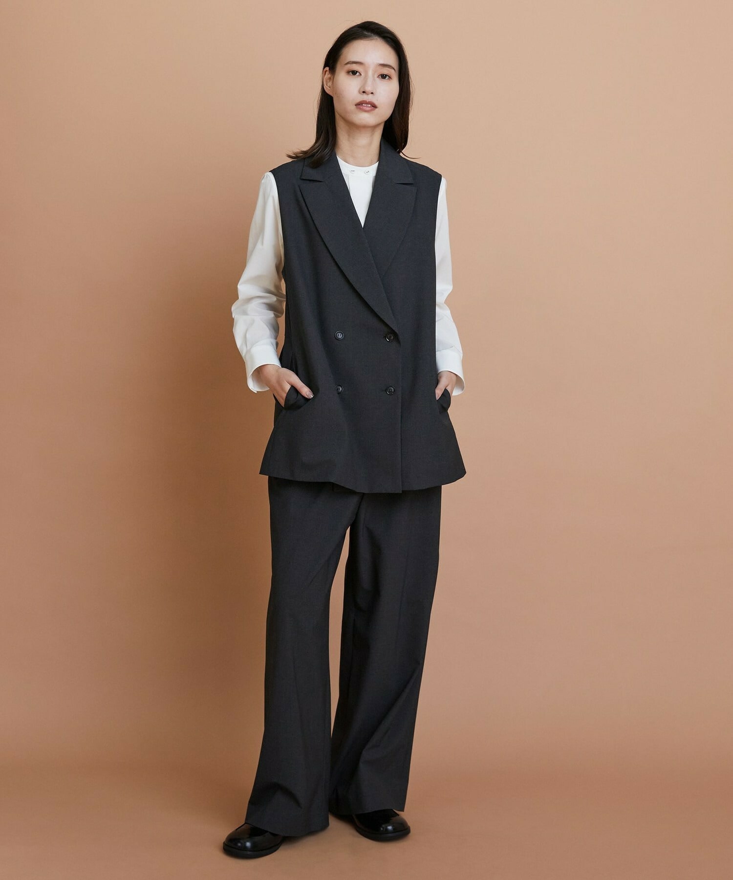 【L'EQUIPE】コバ出しローファー 詳細画像 ブラック系その他 9