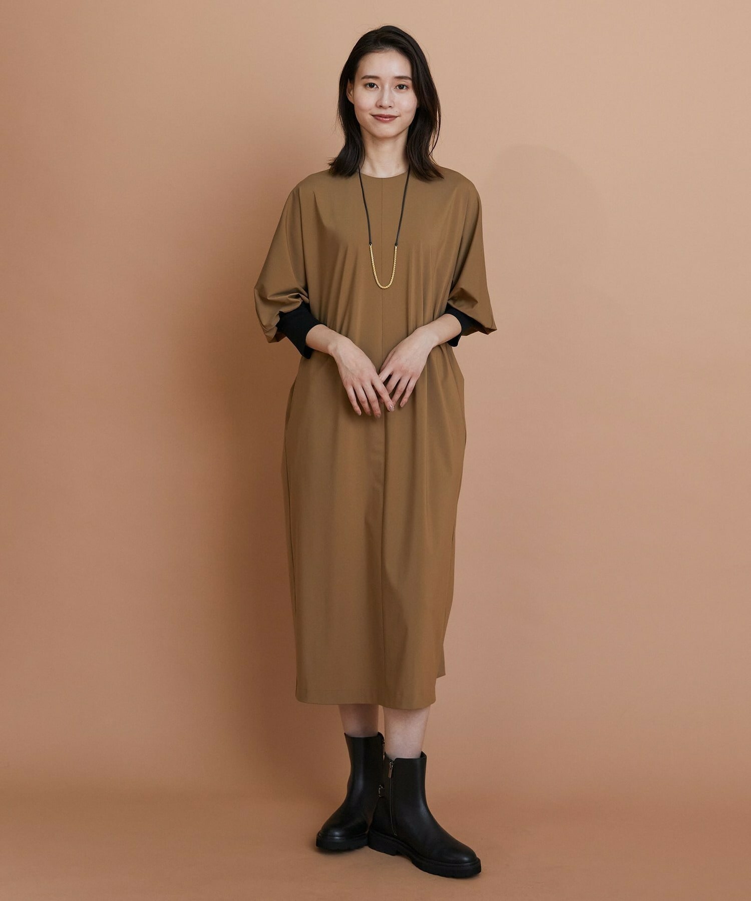 【L'EQUIPE】［eclat 2025年11月号掲載商品］ビットショートブーツ 詳細画像 ブラック系その他 18