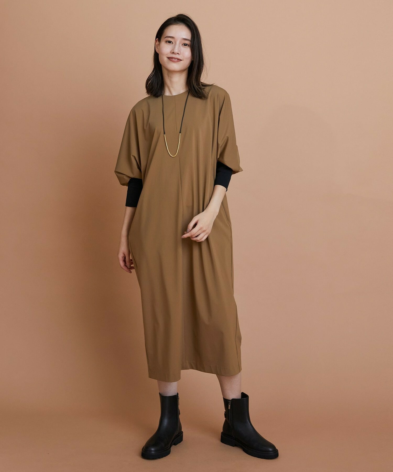 【L'EQUIPE】［eclat 2025年11月号掲載商品］ビットショートブーツ 詳細画像 ブラック系その他 19