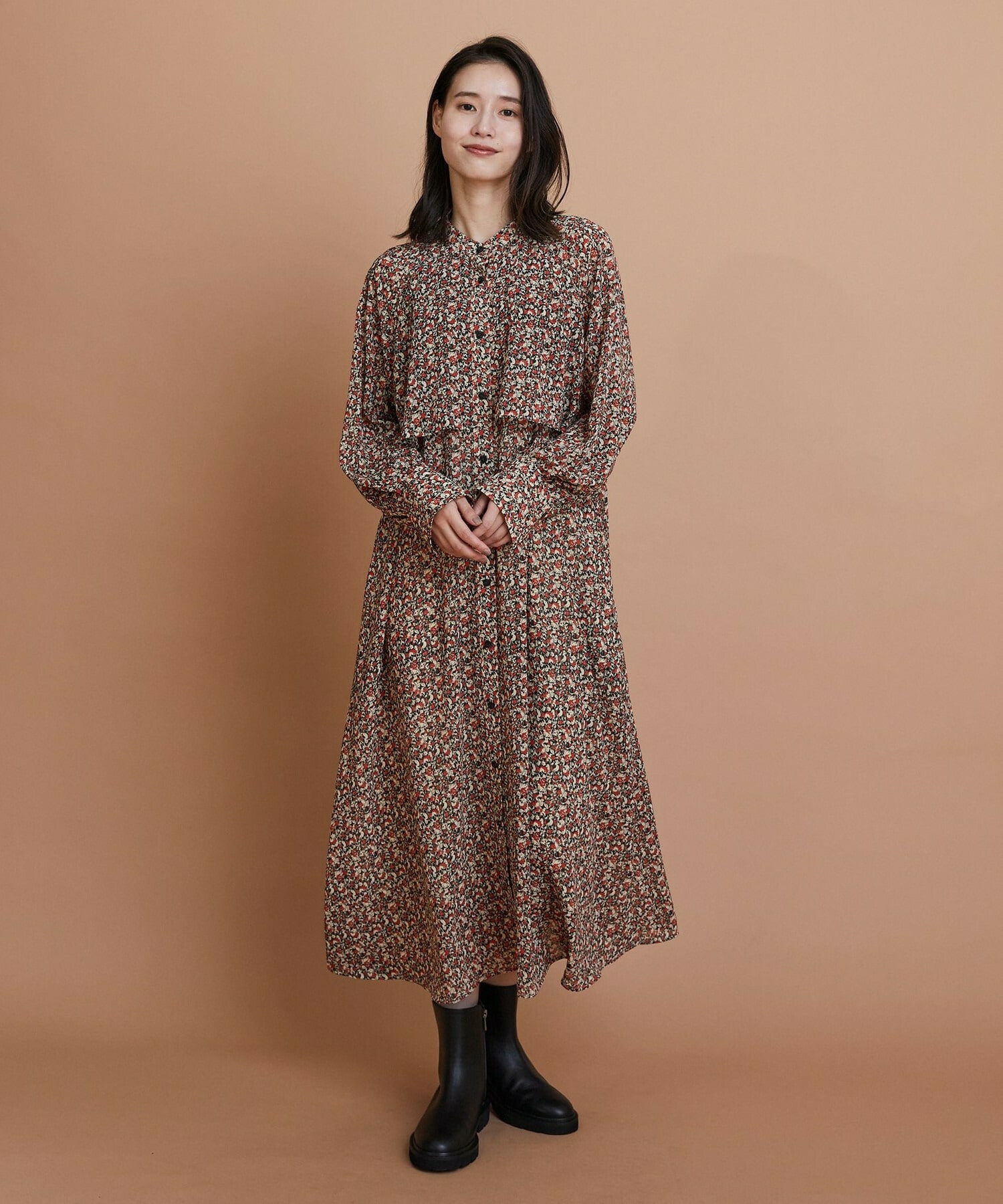 【L'EQUIPE】［eclat 2025年11月号掲載商品］ビットショートブーツ 詳細画像 ブラック系その他 21