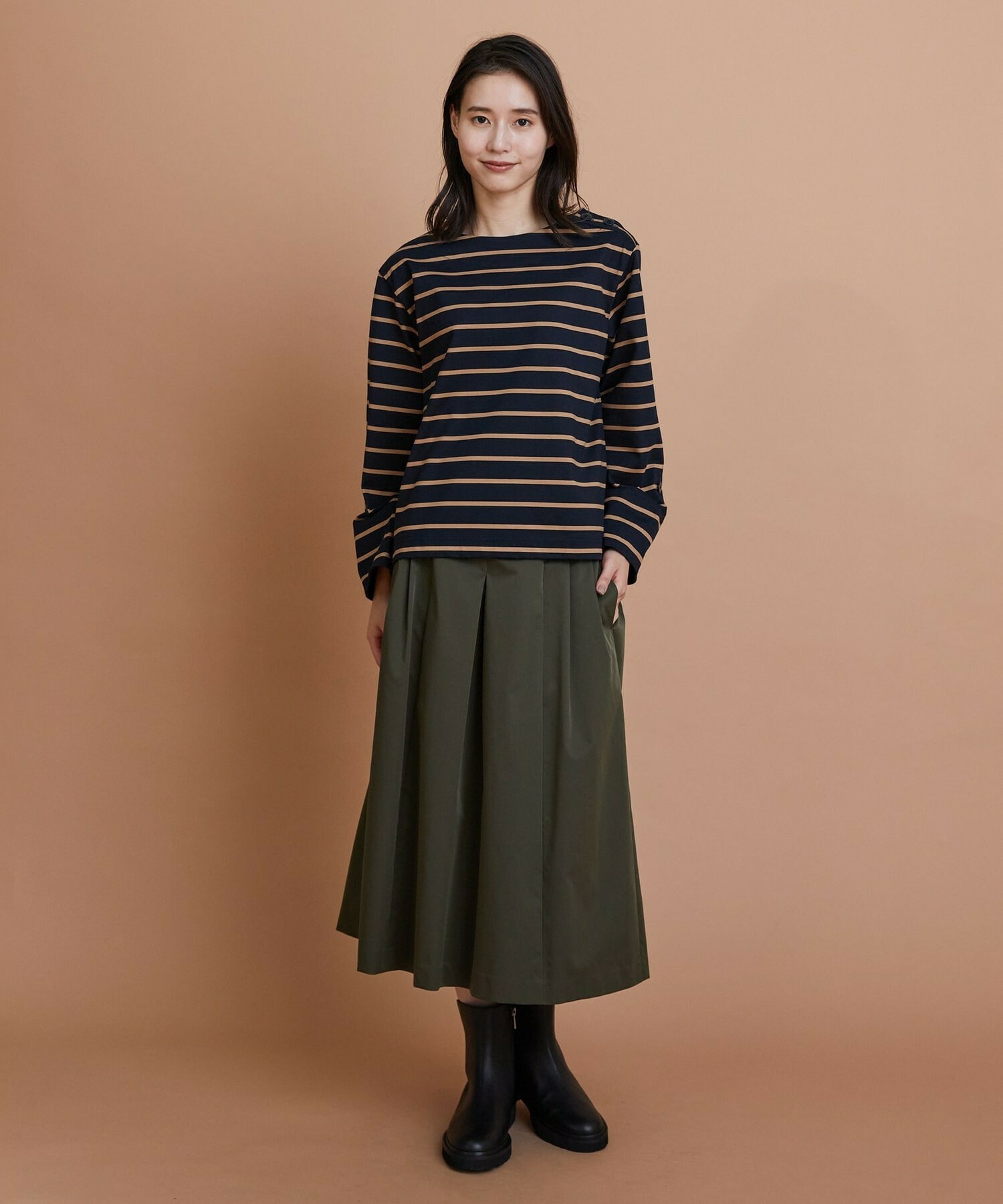 【L'EQUIPE】［eclat 2025年11月号掲載商品］ビットショートブーツ 詳細画像 ブラック系その他 22