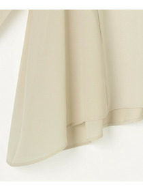 【L'EQUIPE】クレープサテン＆シフォンブラウス 詳細画像 ブラック 25