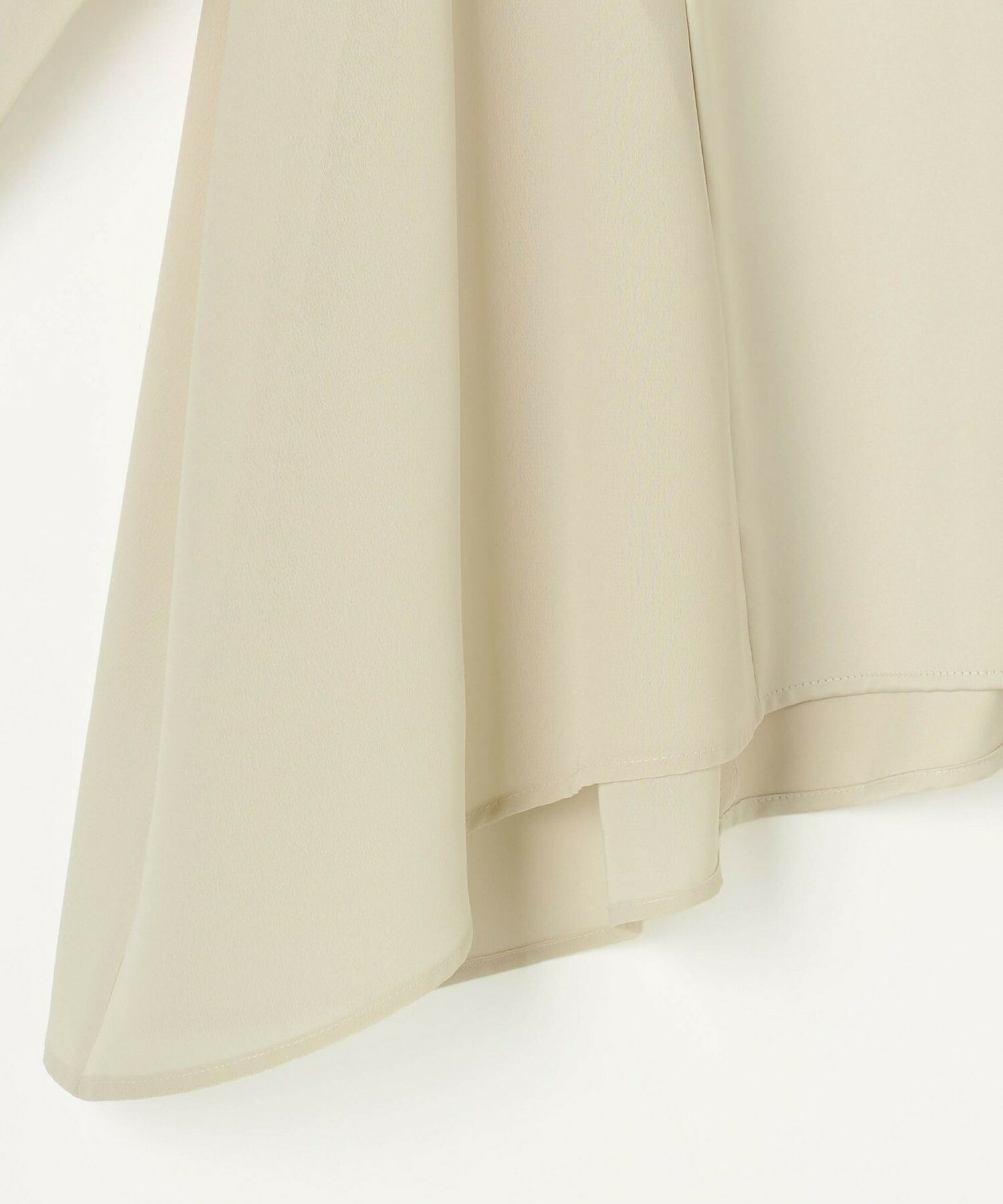 【L'EQUIPE】クレープサテン＆シフォンブラウス 詳細画像 ブラック 25