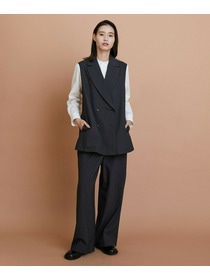 【L'EQUIPE】トリアセコットンタイプライターノーカラーシャツ 詳細画像 オフホワイト 6