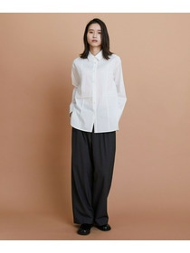 【L'EQUIPE】ストレッチタイプライターシャツ 詳細画像 ブルー 1