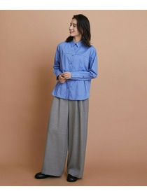 【L'EQUIPE】ストレッチタイプライターシャツ 詳細画像 ブルー 10