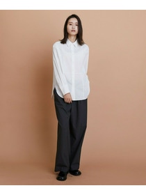 【L'EQUIPE】ストレッチタイプライターシャツ 詳細画像 ブルー 2