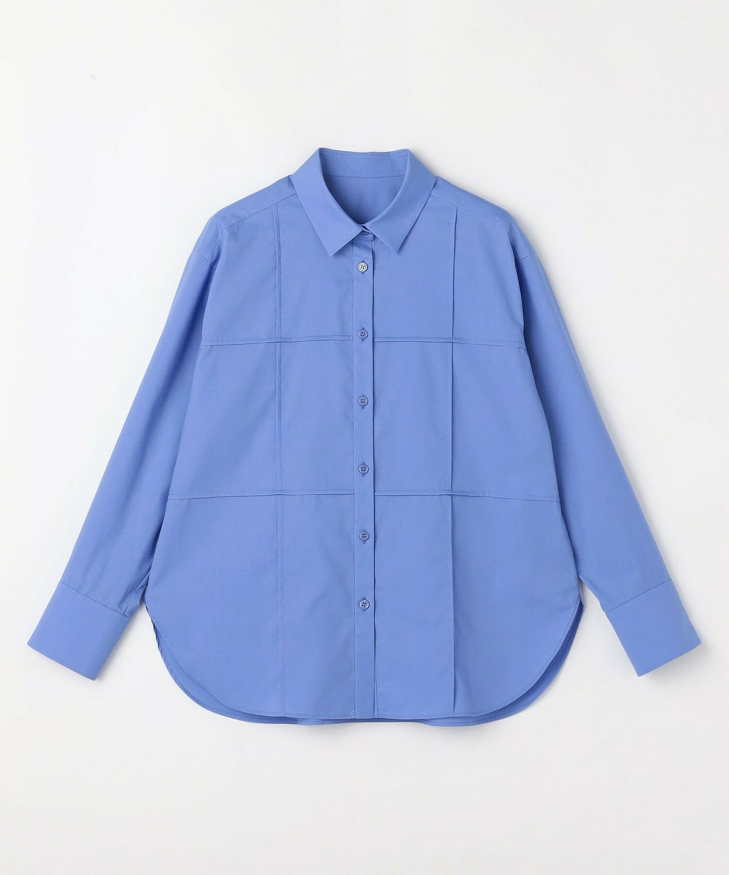 【L'EQUIPE】ストレッチタイプライターシャツ 詳細画像 ブルー 20