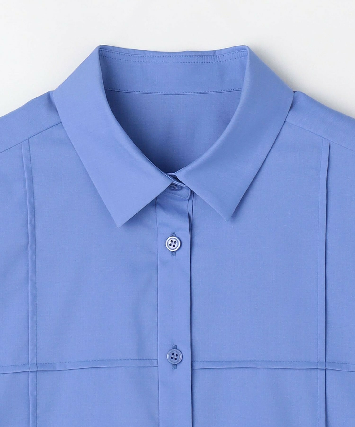 【L'EQUIPE】ストレッチタイプライターシャツ 詳細画像 ブルー 22