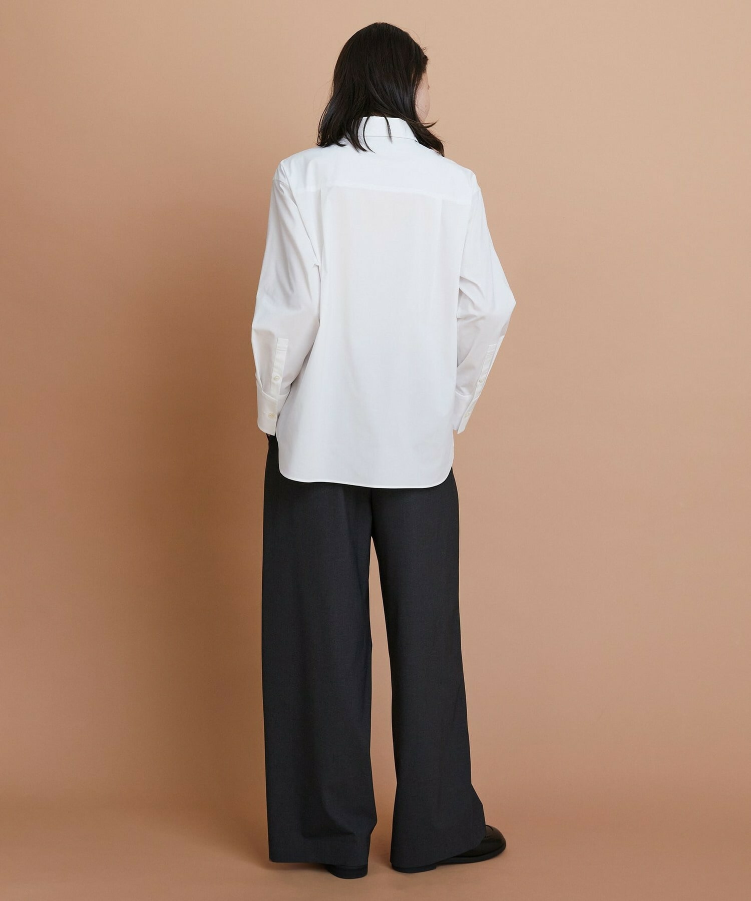 【L'EQUIPE】ストレッチタイプライターシャツ 詳細画像 ブルー 3