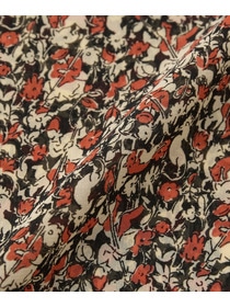 【L'EQUIPE】ヴィンテージプリントブラウス 詳細画像 レッド系その他 13