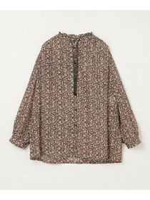 【L'EQUIPE】ヴィンテージプリントブラウス 詳細画像 レッド系その他 8