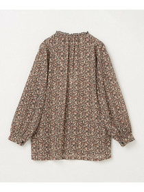 【L'EQUIPE】ヴィンテージプリントブラウス 詳細画像 レッド系その他 9