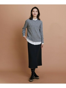 【L'EQUIPE】120/2コットンブロードシャツ 詳細画像 ホワイト 9