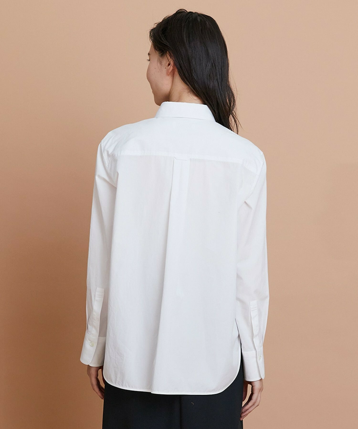 【L'EQUIPE】120/2コットンブロードシャツ 詳細画像 ホワイト 18